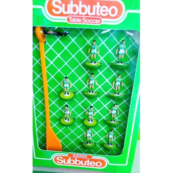 Subbuteo Andrew Table Soccer 545 Tampa Bay Rowdies creation similar with subbuteo old code with logo and number extra additions, limited edition squad 